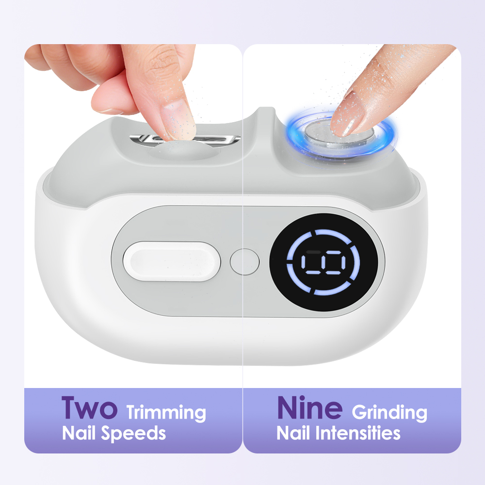 Uv Led Lamp Nail - Elektryczna obcinaczka do paznokci, automatyczny trymer