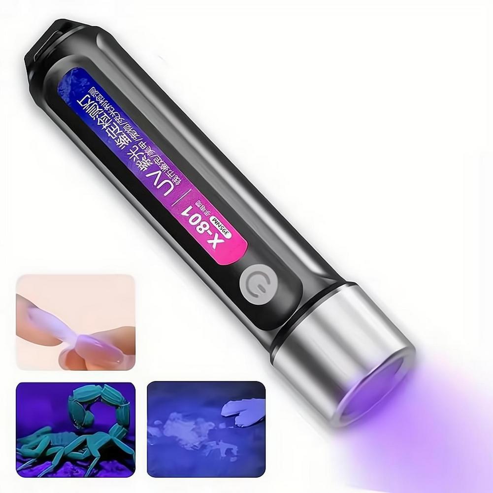 Uv Led Lamp Nail - Mini Latarka UV LED z funkcją