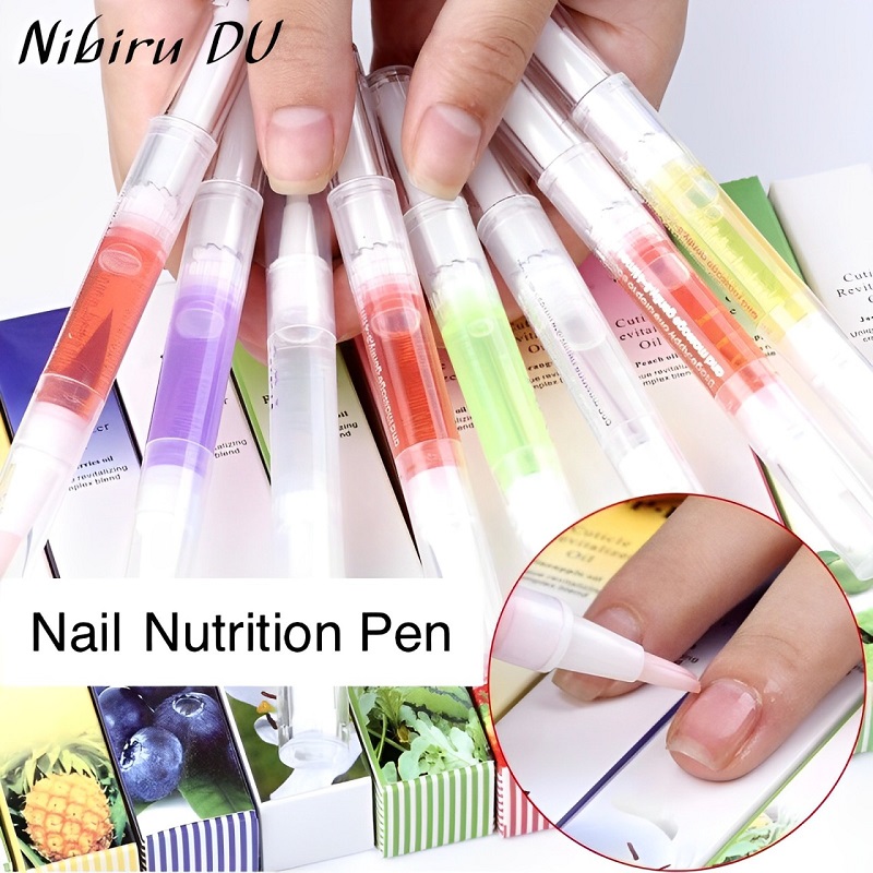 Cuticle Oil Pen - 6/1szt Olejek do skórek Długopisy Żelowy