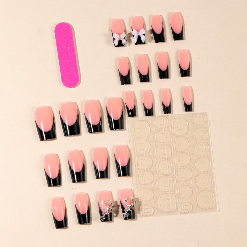 24 szt. Letnich Długich Paznok – Nail Art Pink recenzja i cena