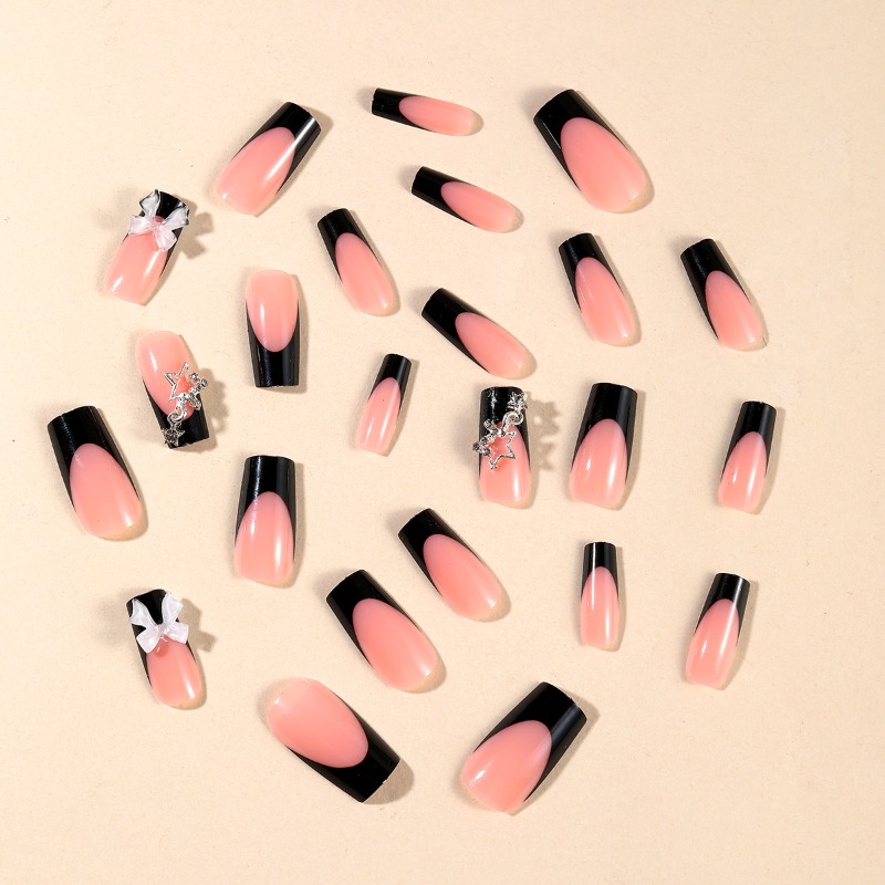 24 szt. Letnich Długich Paznok – Nail Art Pink recenzja i cena
