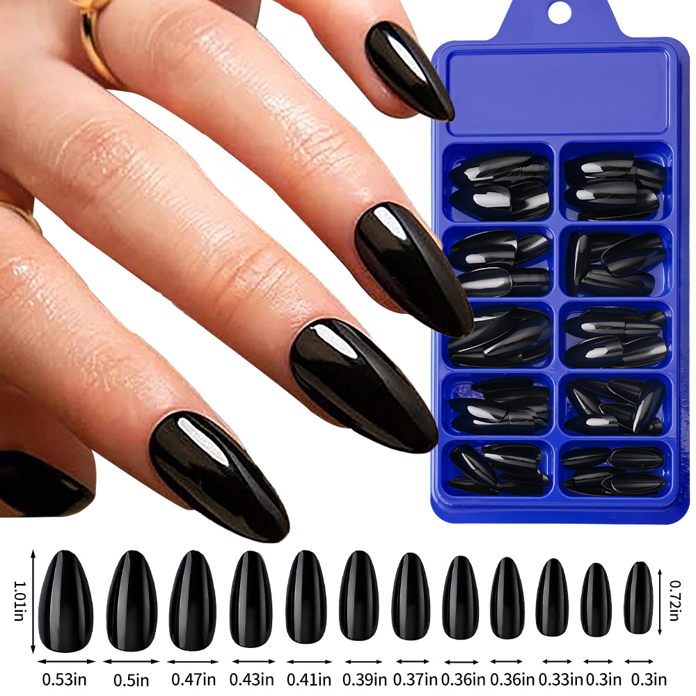 100 szt. Almond Press on Nails – Nail Art Pink recenzja i cena
