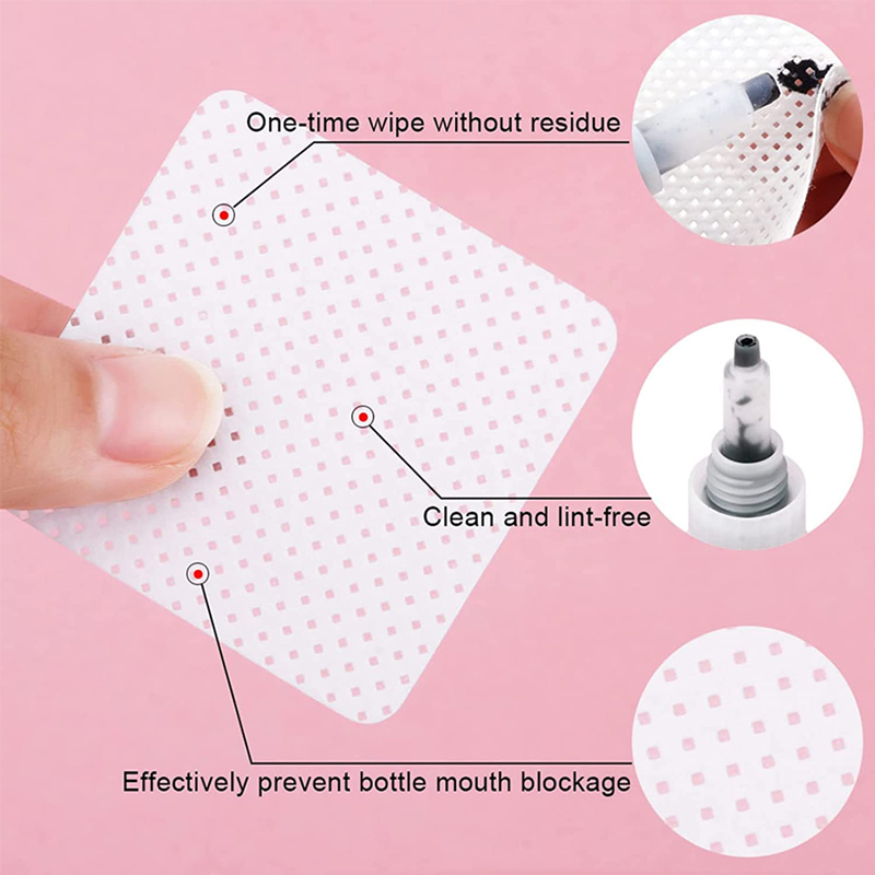 1000 szt. Bawełniane chusteczk – Nail Art Pink recenzja i cena