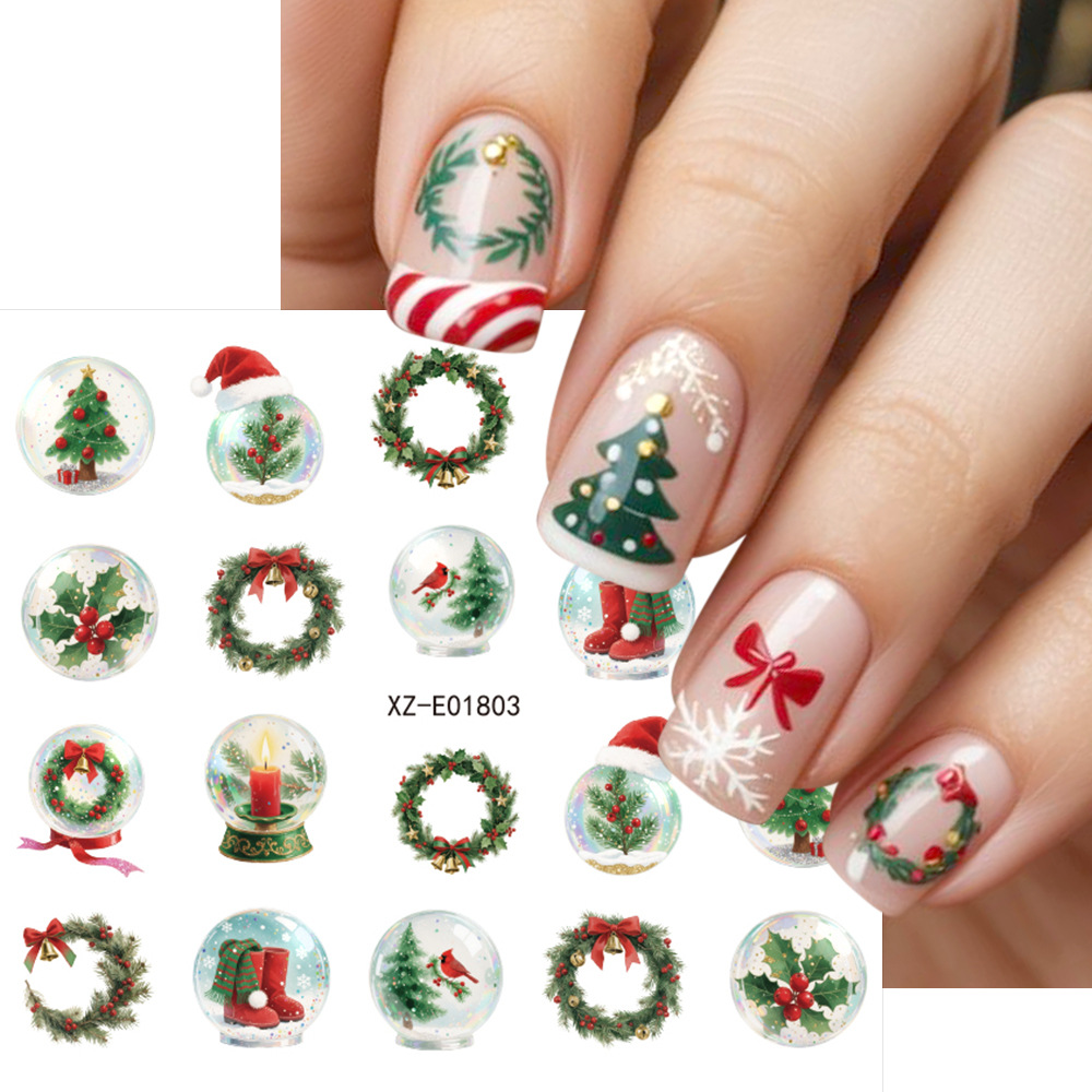 30 szt./zestaw świątecznych na – Nail Art Xmas Design recenzja i cena
