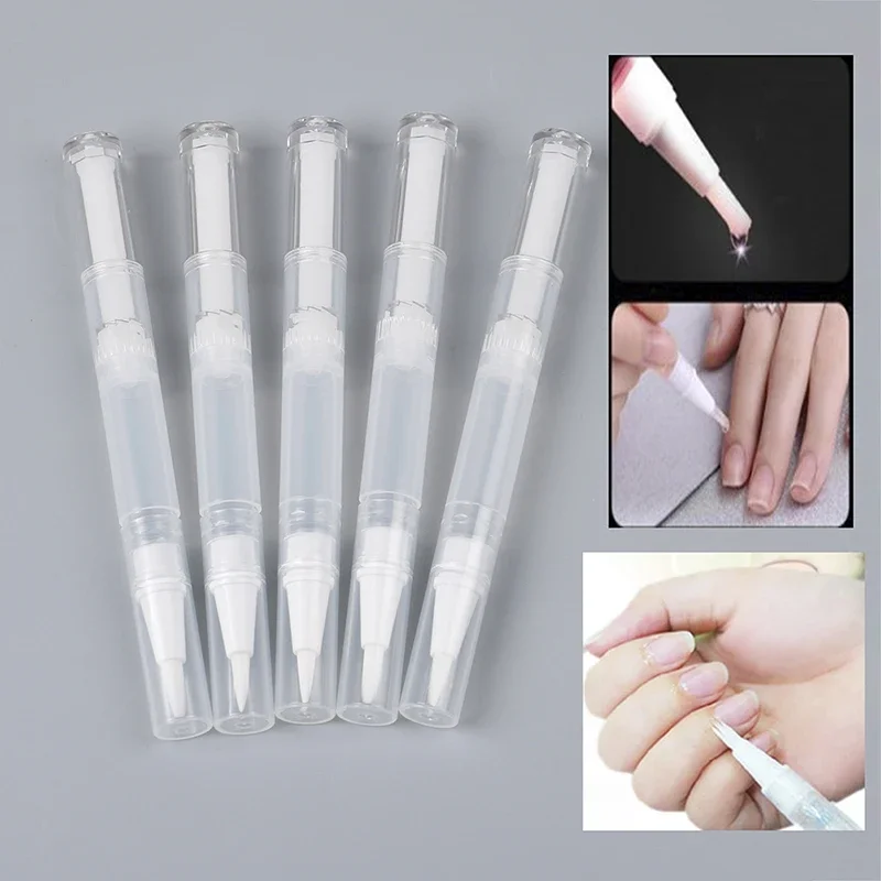 5 szt. 3ml Przezroczyste Długo – Cuticle Oil Pen recenzja i cena