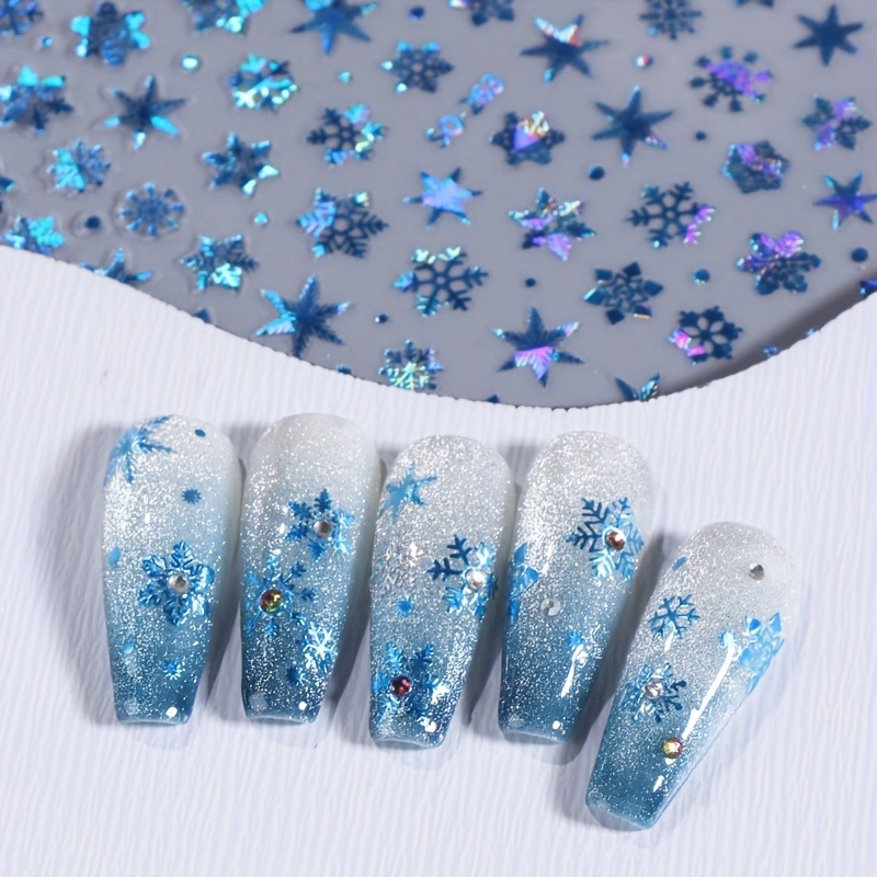 5 szt. świątecznych naklejek n – Nail Art Xmas Design recenzja i cena