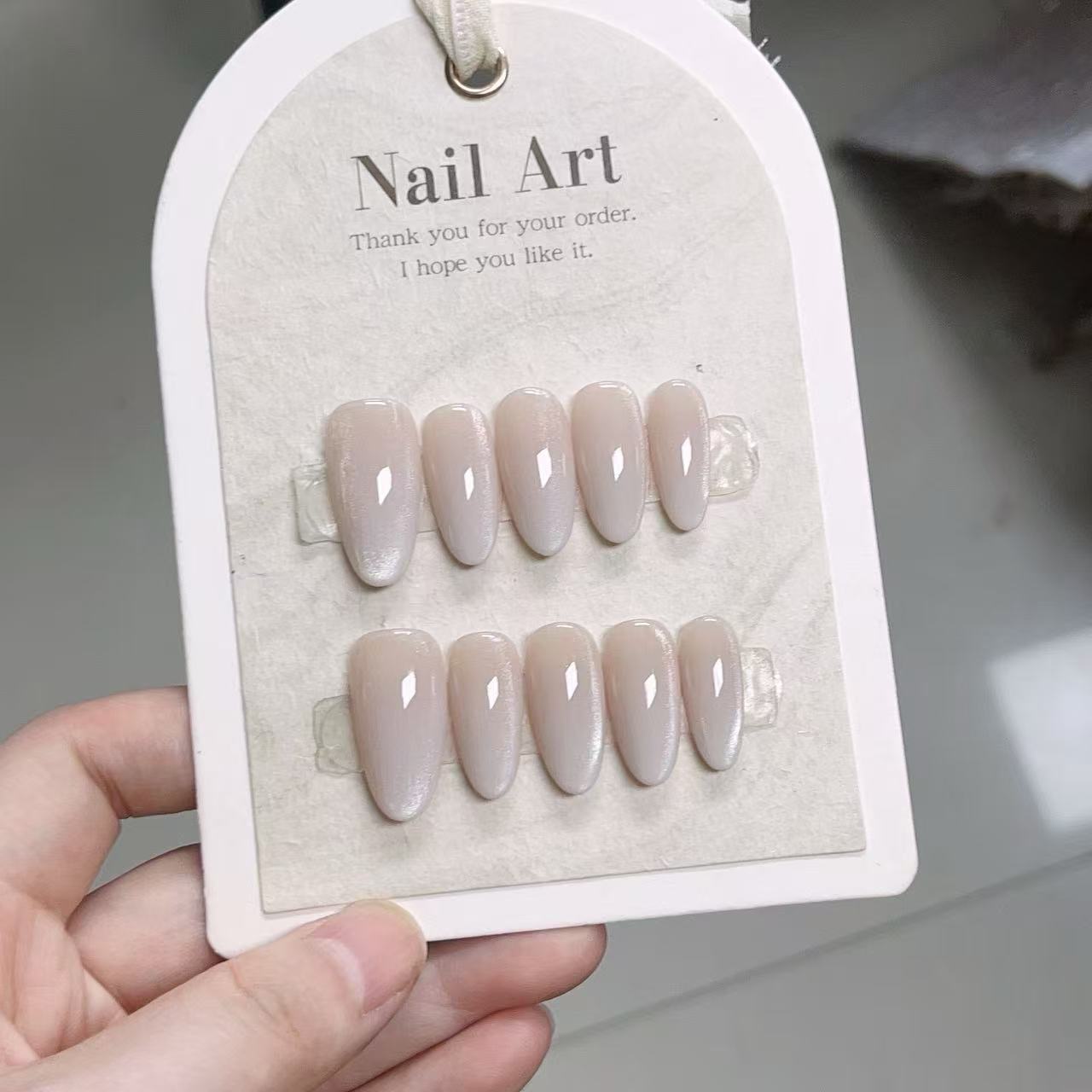 10 szt. Jednokolorowe, ręcznie – Nail Art Full Cat Eye recenzja i cena