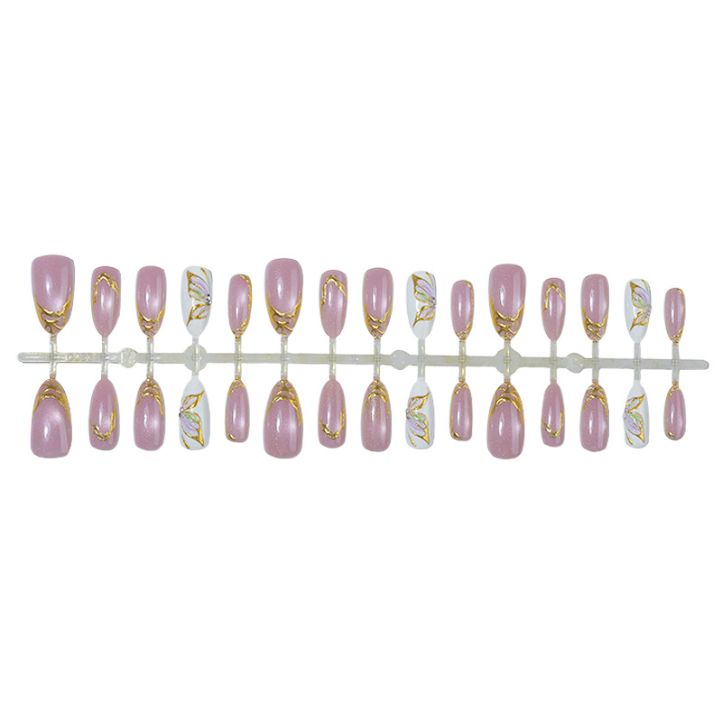 Sztuczne paznokcie migdałki z  – Nail Art Full Cat Eye recenzja i cena