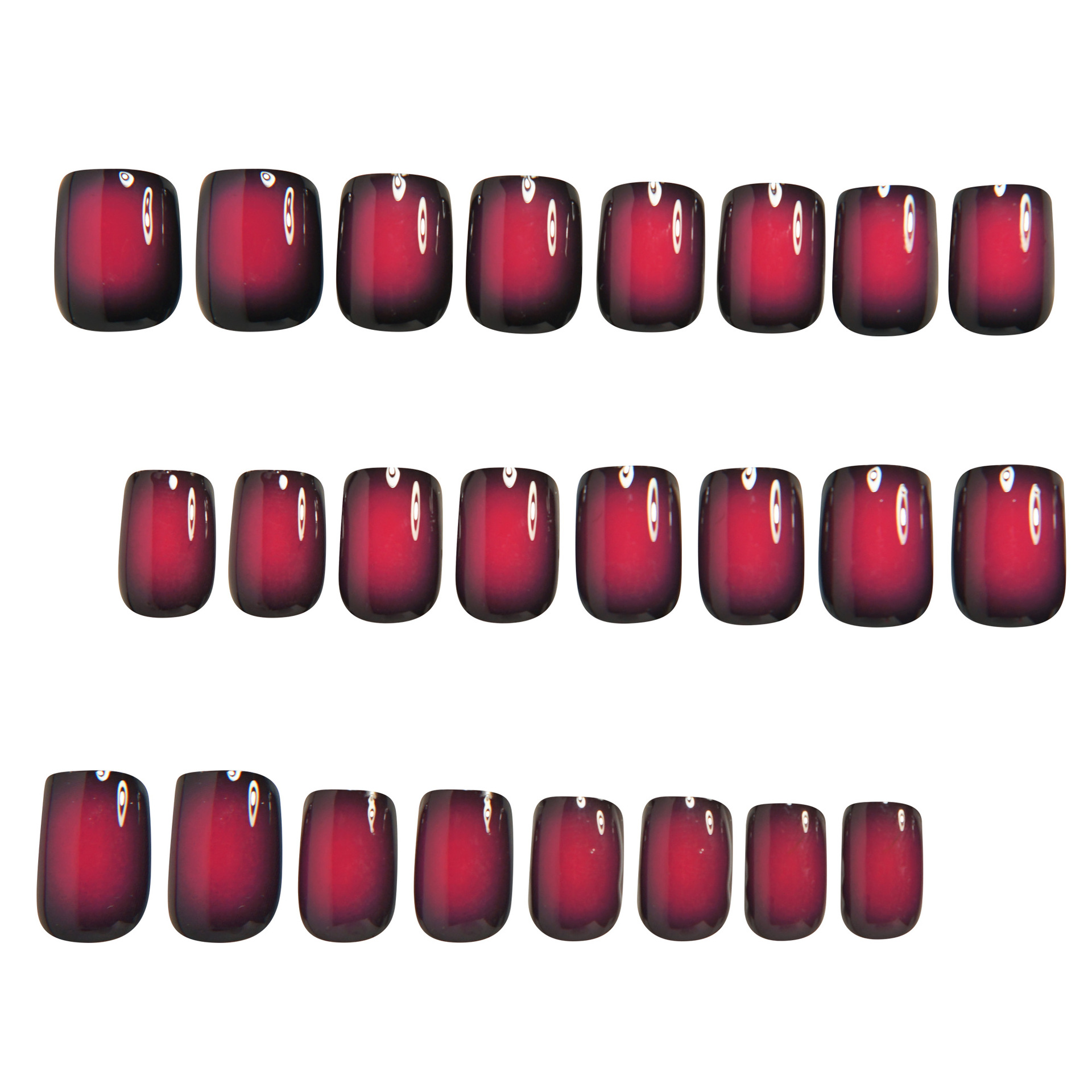 Krótkie kwadratowe sztuczne pa – Nail Art Pink recenzja i cena