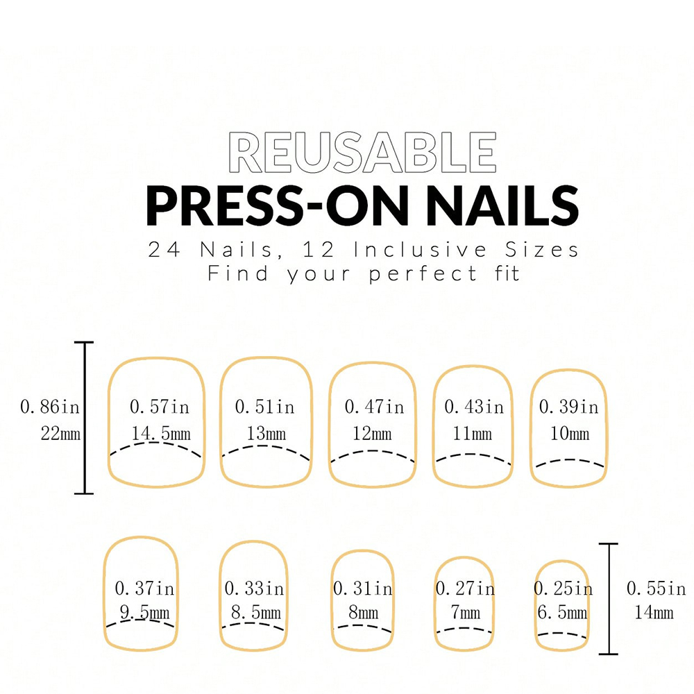 ARTAUG 24 szt. Średnia prasa n – Nail Art Pink recenzja i cena