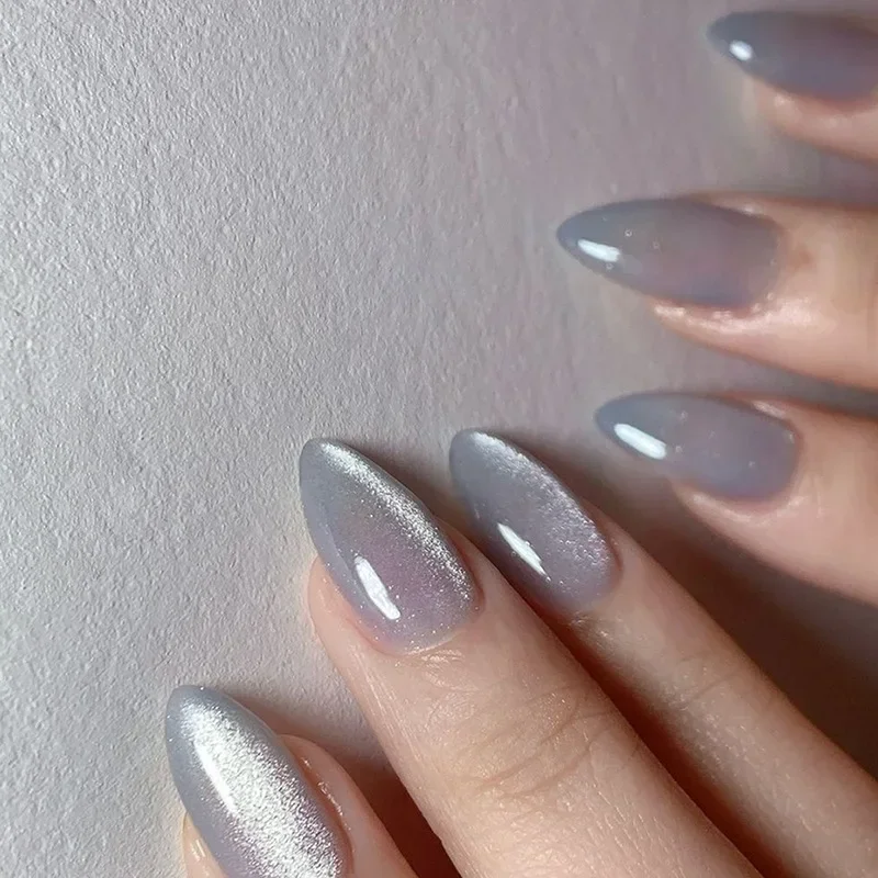 24Pcs Crystal Cat Eye False Na – Nail Art Full Cat Eye recenzja i cena
