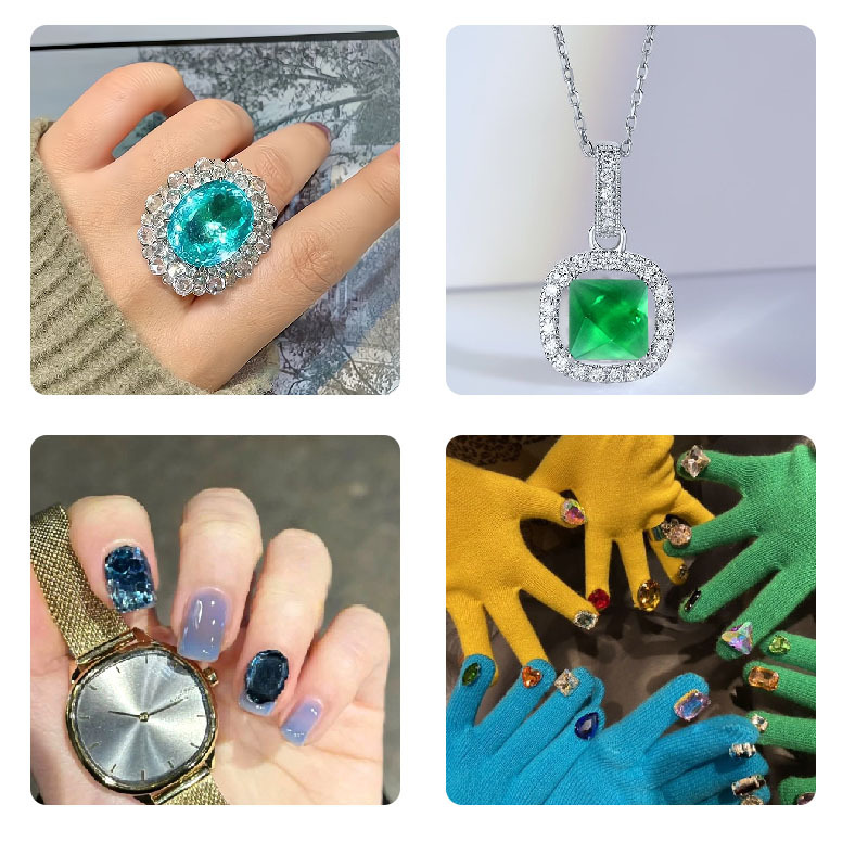 DIY kostka pierścionek naszyjn – Nail Art Emerald recenzja i cena