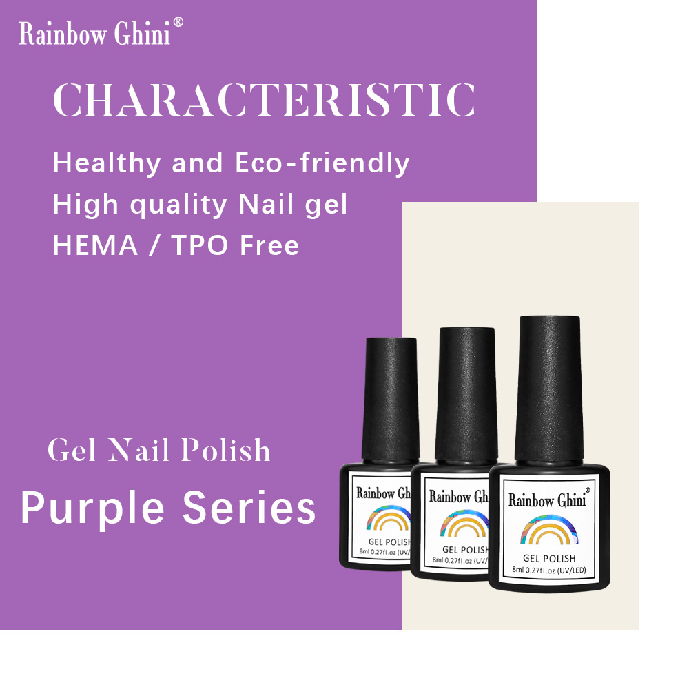 Lakier do paznokci Rainbow Ghi – Nail Art Lilac recenzja i cena